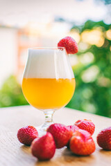 Delicious homebrewed beer, diffferent styles and rich taste