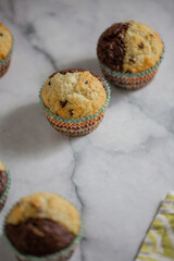 Chocolate Vanilla Cupcakes