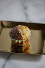 Chocolate Vanilla Cupcakes