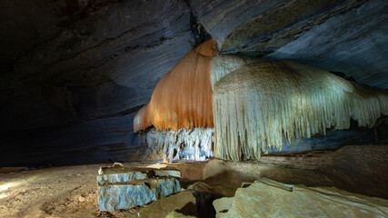 Lapa doce cave iraquara chapada diamantina national park bahia brazil