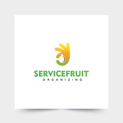 A modern and elegant logo for a fresh fruit company3455