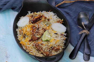 Meatless Biryani made of Jackfruit or Kathal, a delicacy for the vegetarian