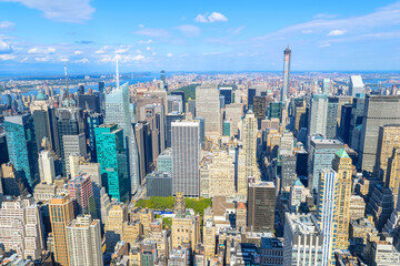 Beautiful view of Midtown Manhattan - New York, USA