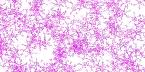 Light Pink vector pattern with lines.