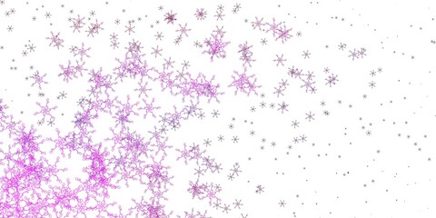 Light Pink vector texture with curves.