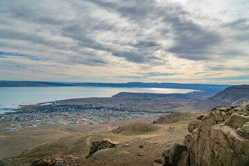 View of El Calafate, Patagonia Argentina