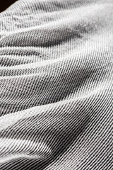 Macro photo of finely woven mesh.