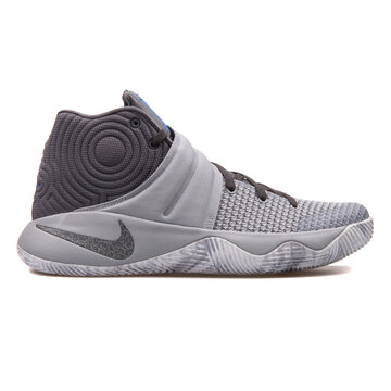 VIENNA, AUSTRIA - AUGUST 10, 2017: Nike Kyrie 2 grey sneaker on white background.