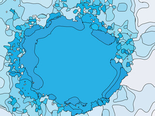 Background texture pattern, vector design, geometric and abstract in blue, white, black colors.