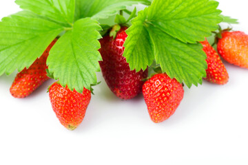 sweet strawberries. strawberries close-up. 