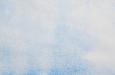 Blue abstract background in watercolor style