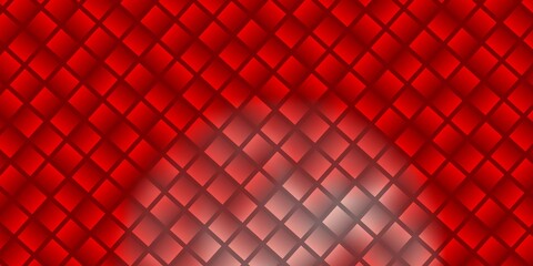 Light Red vector background with rectangles.