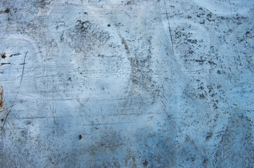 Scratched metal surface