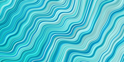 Light Green vector layout with curves. Brand new colorful illustration with bent lines. Pattern for websites, landing pages.