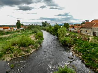 Fototapeta na wymiar River Toplica in Southern Serbia