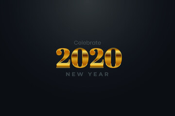 Fototapeta na wymiar 2020 with mandala