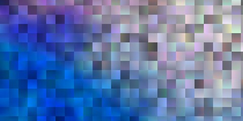 Light Blue, Yellow vector template with rectangles.