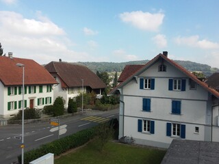 Fototapeta na wymiar houses in zurich - Switzerland