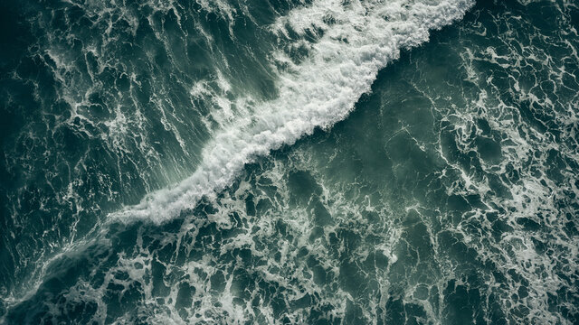 wave breaking from above