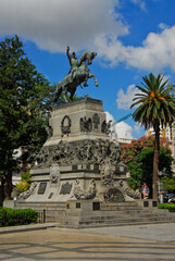 Obraz premium Monument to General san Martin, Cordoba