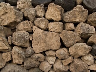 background of brown stone wall