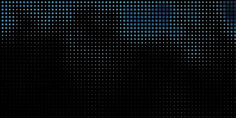 Light BLUE vector layout with circle shapes. Glitter abstract illustration with colorful drops. Pattern for wallpapers, curtains.