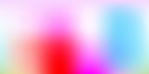 Obraz premium Light Multicolor vector blurred texture.