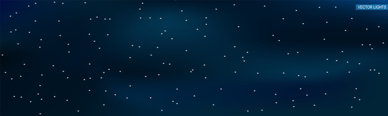 Fototapeta na wymiar Blue sky with stars background