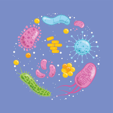 infectious virus coronavirus germs protists microbes pandemic pathogen © Stockgiu