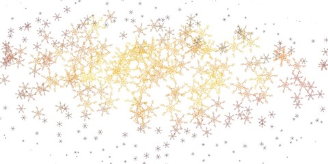 Light Green, Yellow vector background with curved lines.