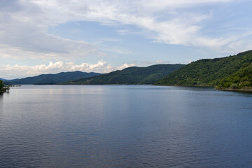 Fototapeta na wymiar landscape of Topolnitsa Reservoir, Bulgaria