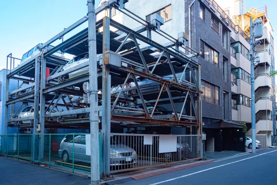 Hidden Like Secret Bases – Automated Multistory Parking Facilities, Tech &  Life, Trends in Japan