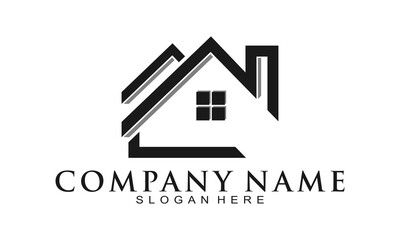 Home illustration vector logo
