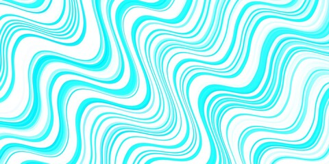 Light BLUE vector background with bent lines.