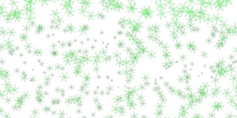 Light Green, Yellow vector template with curves.