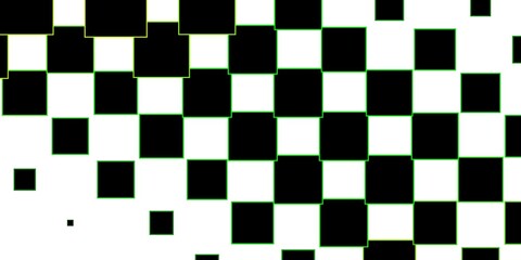 Dark Blue, Green vector pattern in square style. Abstract gradient illustration with rectangles. Modern template for your landing page.