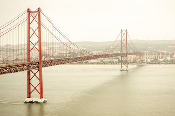 25 of April bridge in Lisbon
