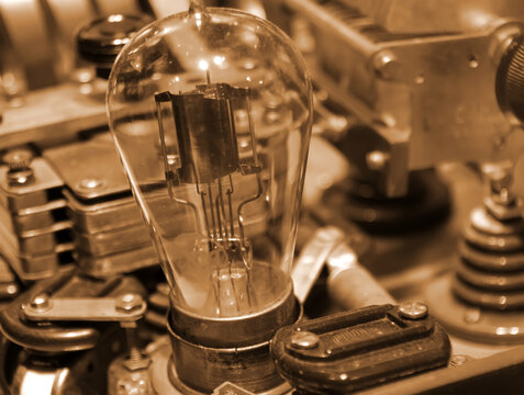 Vintage radio tube