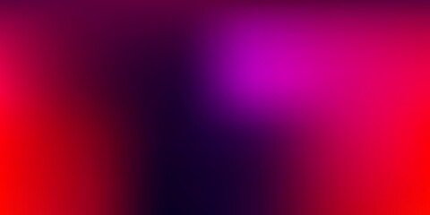 Dark Pink, Red vector gradient blur layout.