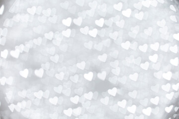 イルミネーション　ハート形