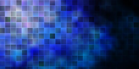 Dark Purple vector background with rectangles.