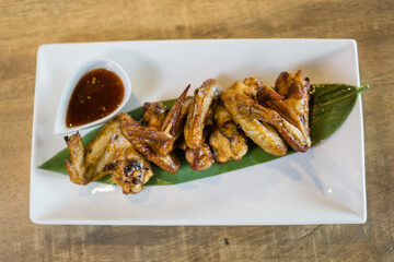 Smoked chicken wings