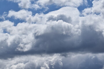 blue sky with clouds