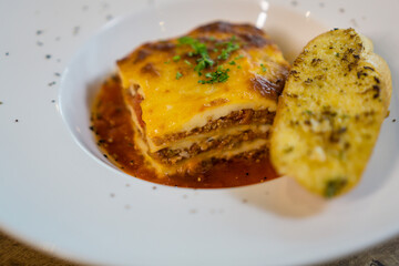 Beef lasagna