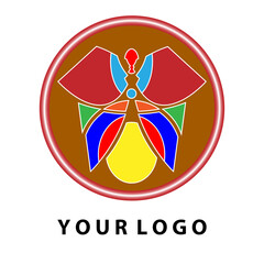 Illustration vector graphic of Abstract logo. Minimalis logo design. Creative logo. Beautiful and simple element