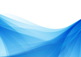 abstract blue wave background
