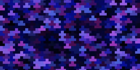 Dark Pink, Blue vector texture in rectangular style. Illustration with a set of gradient rectangles. Pattern for commercials, ads.