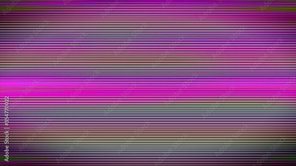 Poster digital signal noise colored scan lines screen background motion