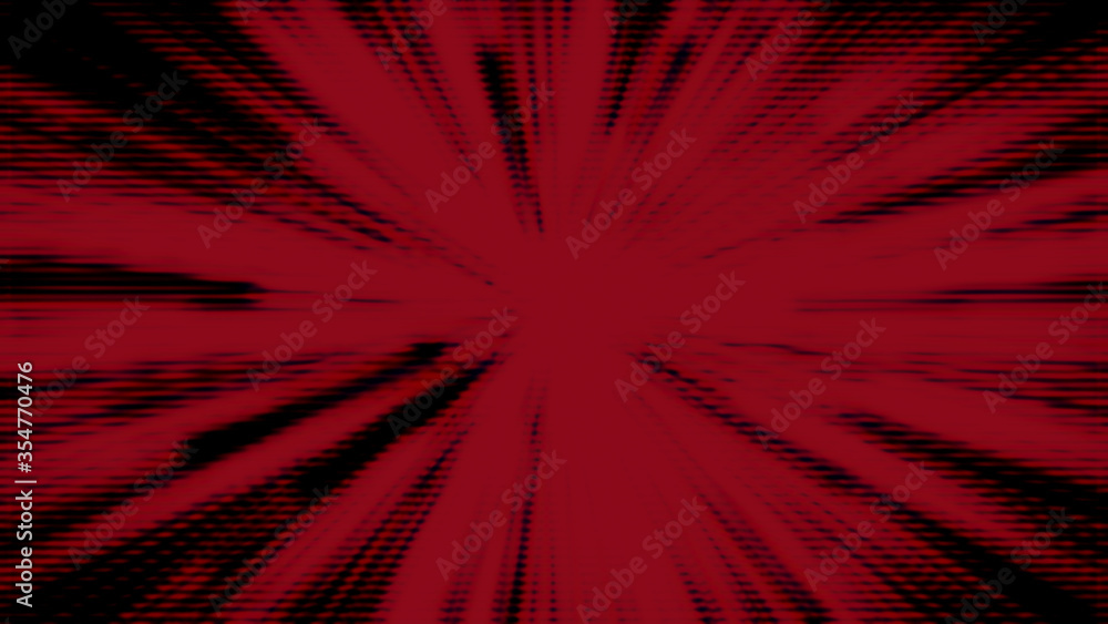Poster shiny red rays explosion of light abstract background