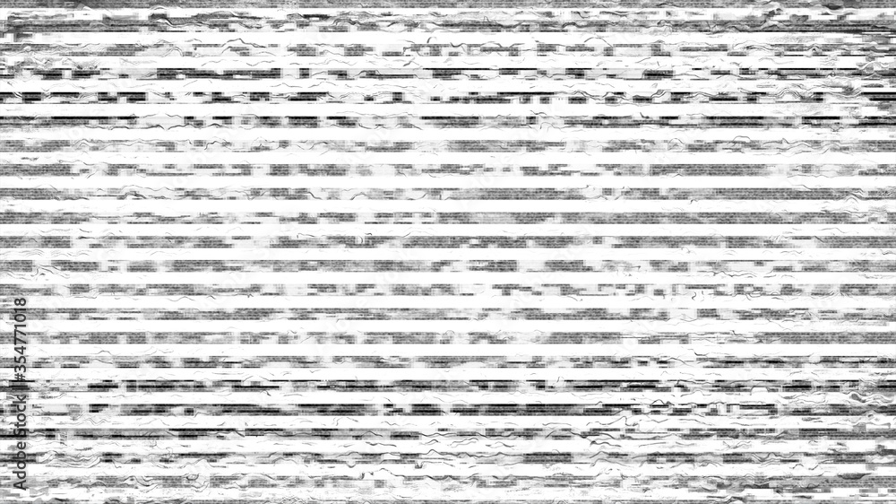Poster screen digital no signal noise lines dark background motion